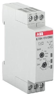 Реле времени CT-ERD (0.05-100ч)1ПК ABB 1SVR500100R0000
