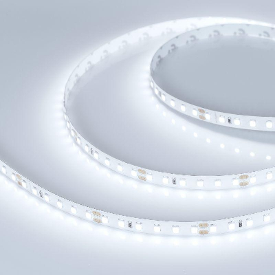 Лента светодиодная RT-A120-8mm 24V White 6000К 2835 9.6Вт/м IP20 (уп.5м) Arlight 010347(2)