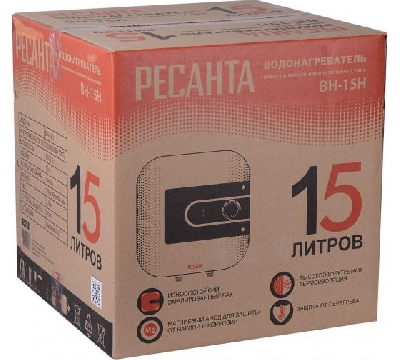 Водонагреватель накопительный ВН-15Н Ресанта 74/5/8