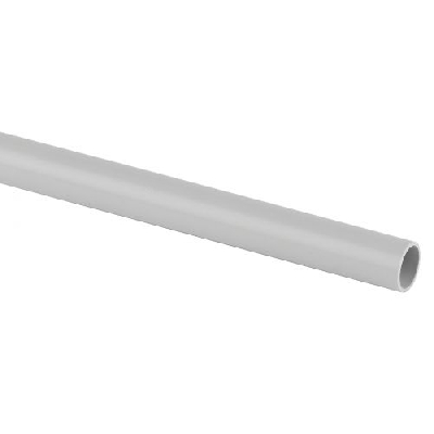 Труба гладкая ПВХ жесткая d25мм сер. (дл.3м) TRUB-25-PVC Эра Б0020106