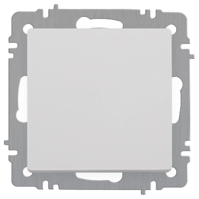 Выключатель 1-кл. СП Accent 6-101-01 10А IP20 250В AL/CU бел. Intro Б0063469