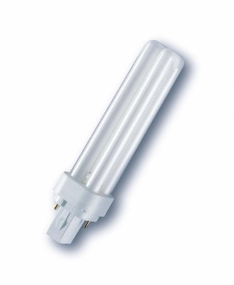 Лампа люминесцентная компакт. DULUX D/E 26W/830 G24q-3 OSRAM 4050300327235