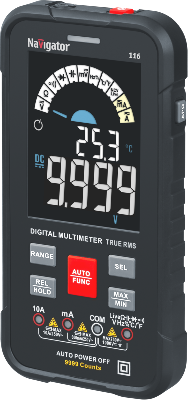 Мультиметр 95 771 NMT-Mm-116 True RMS Smart цветной дисплей Navigator 95771