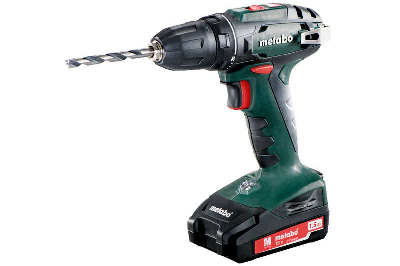Винтоверт аккумуляторный BS 18 2х1.5 Ач Li-lon патрон 10мм кейс Metabo 602207550