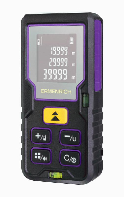 Рулетка лазерная Reel PLUS GD80 фиолет. Ermenrich 85315