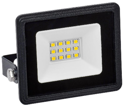Прожектор светодиодный СДО 06-10 4000К IP65 черн. IEK LPDO601-10-40-K02